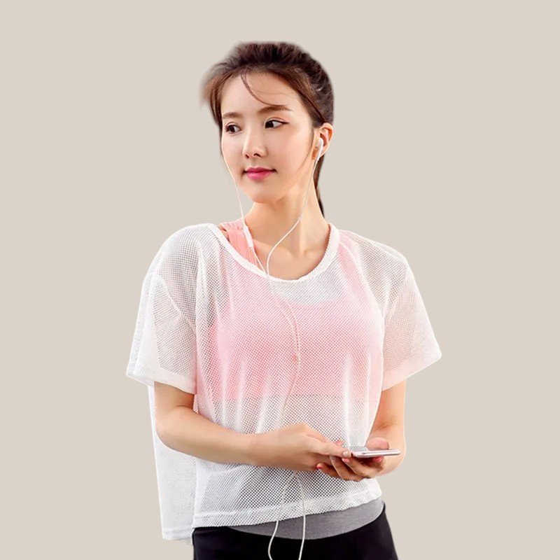 Mesh Yoga Sport Top